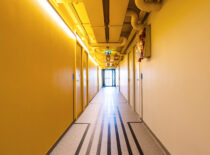 10 dormitory corridor